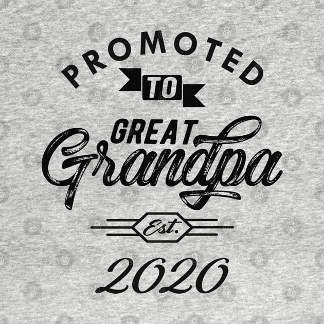 New Great Grandpa - Promoted to great grandpa est. 2020 by KC Happy Shop